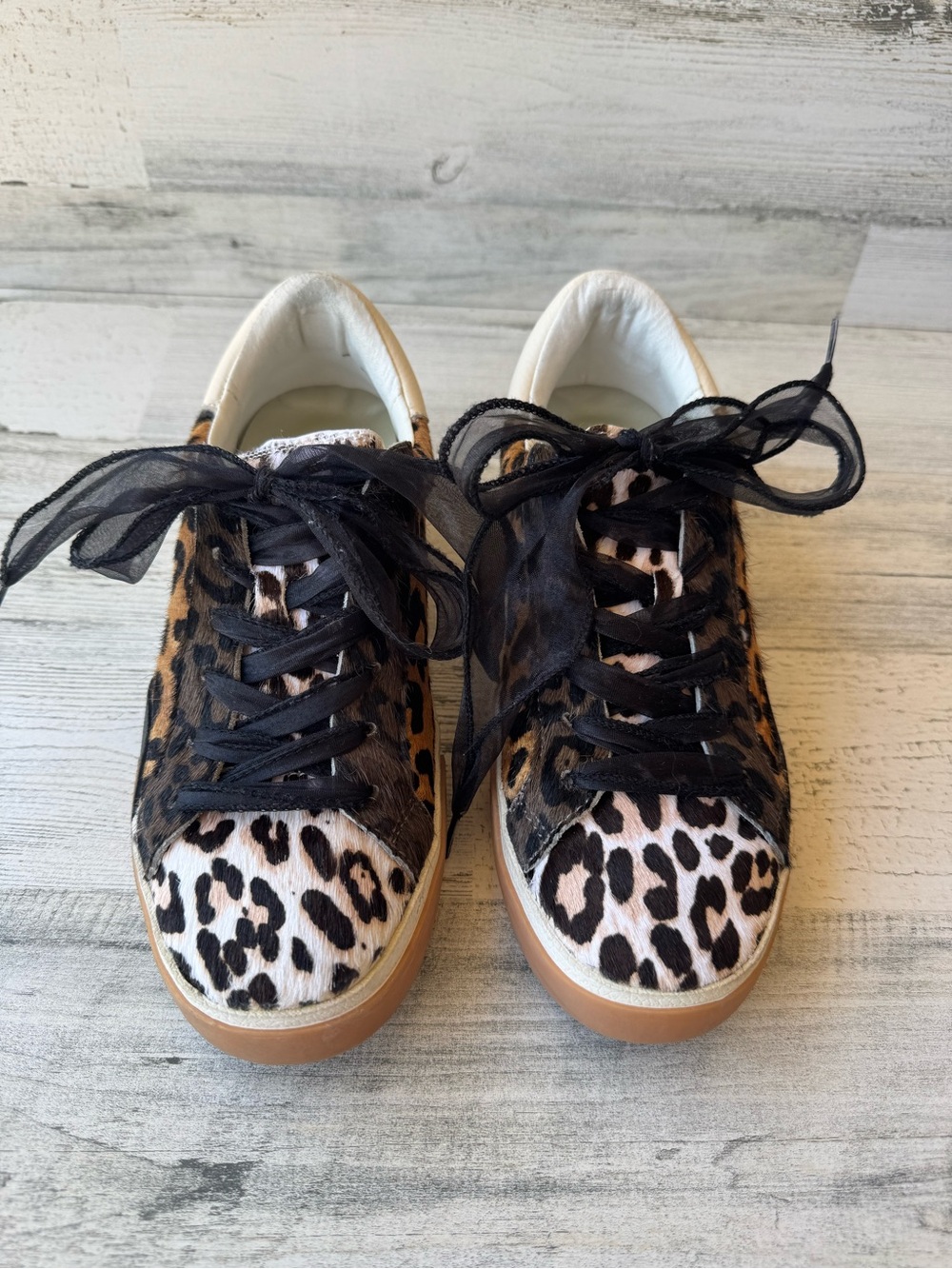 Dolce Vita Leopard Print Sneakers